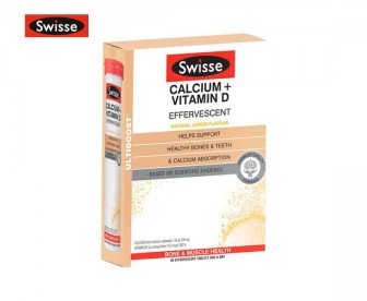 Swisse 钙+VD 泡腾片 60粒 Swisse 钙+VD 泡腾片 60粒